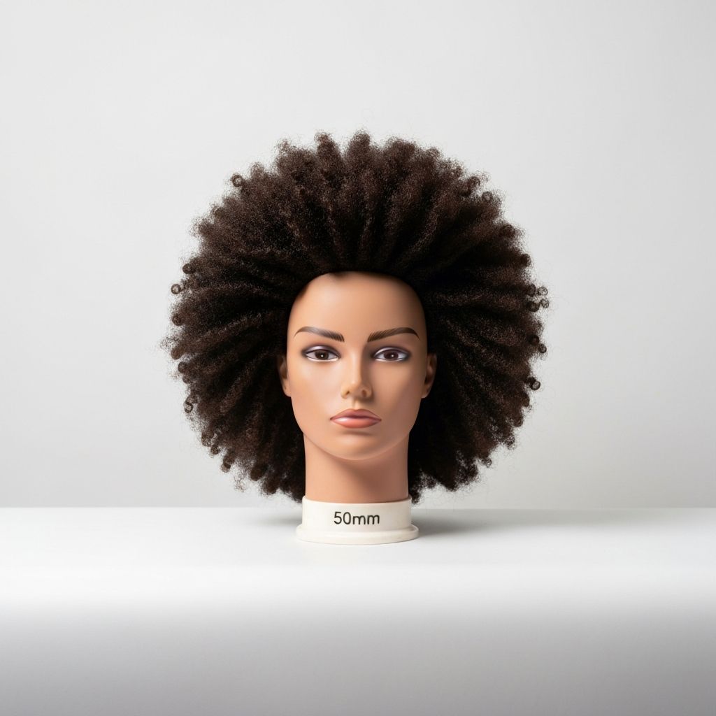 Training Mannequin Head - Afro